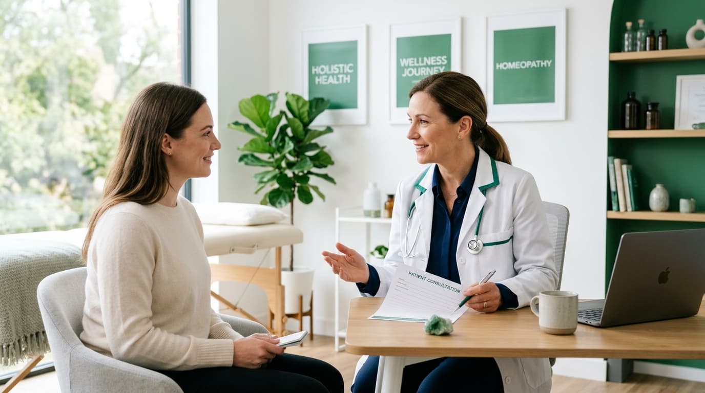 Dr. Priti R. Odedra in consultation room