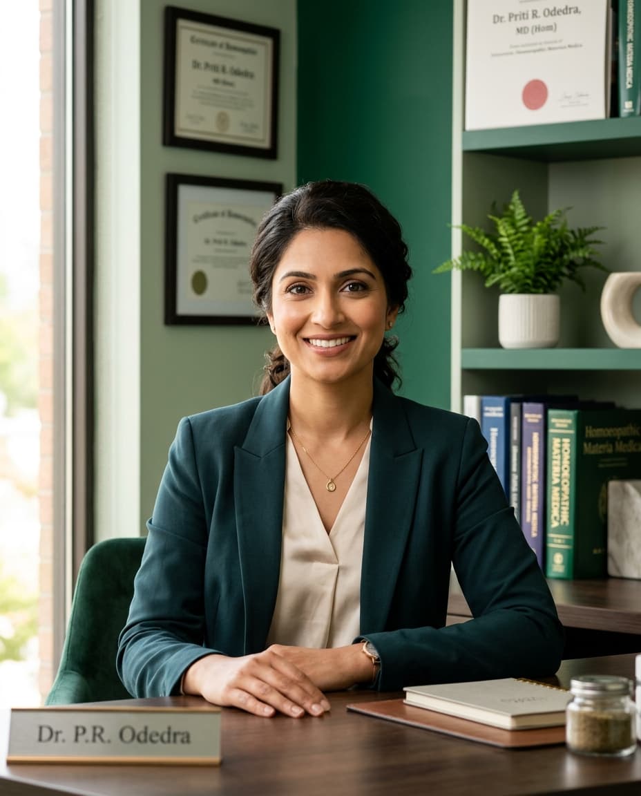 Dr. Priti R. Odedra - Homeopathic Doctor in Porbandar